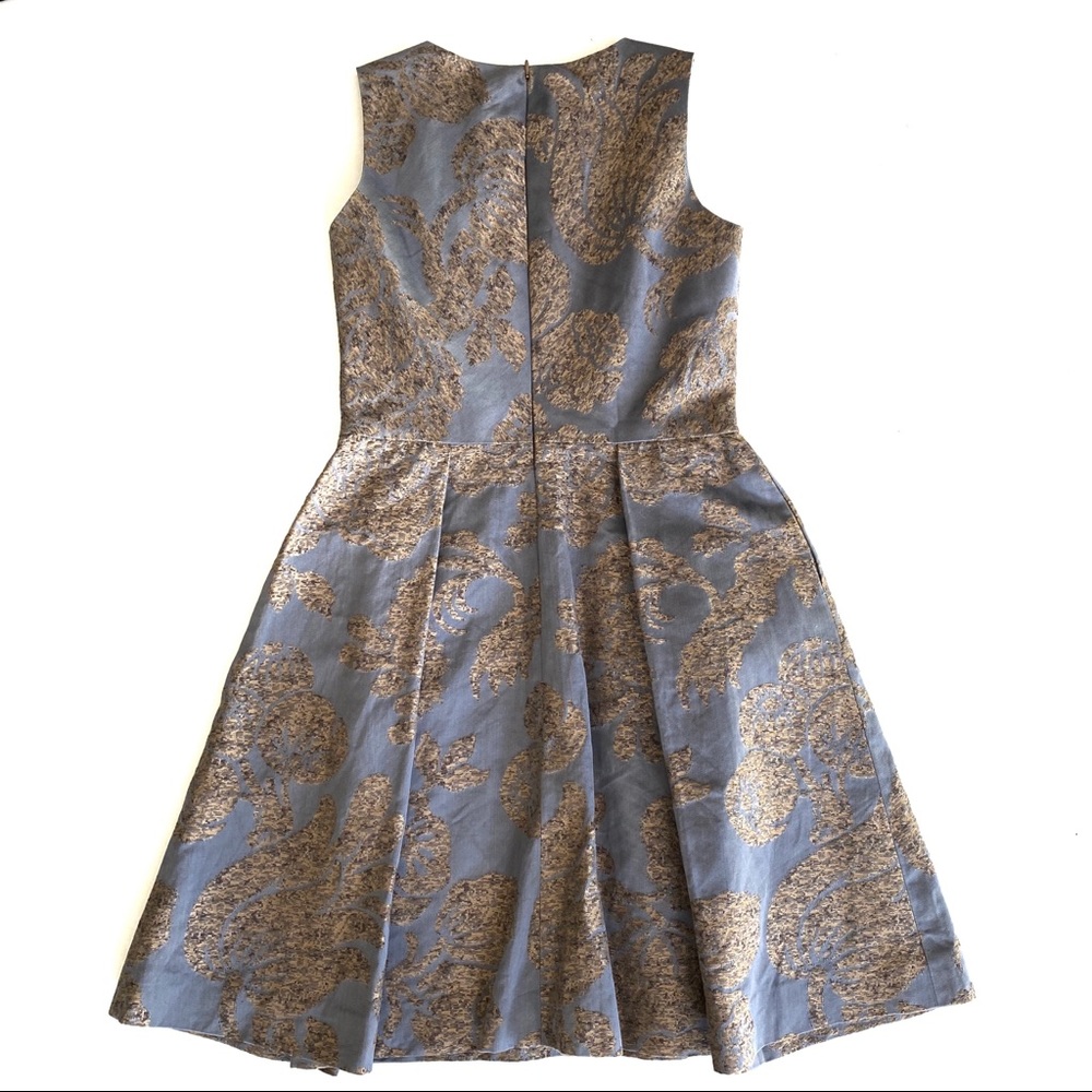 SOLD! Oscar De La Renta Jacquard Brocade Dress - Picture 4 of 8